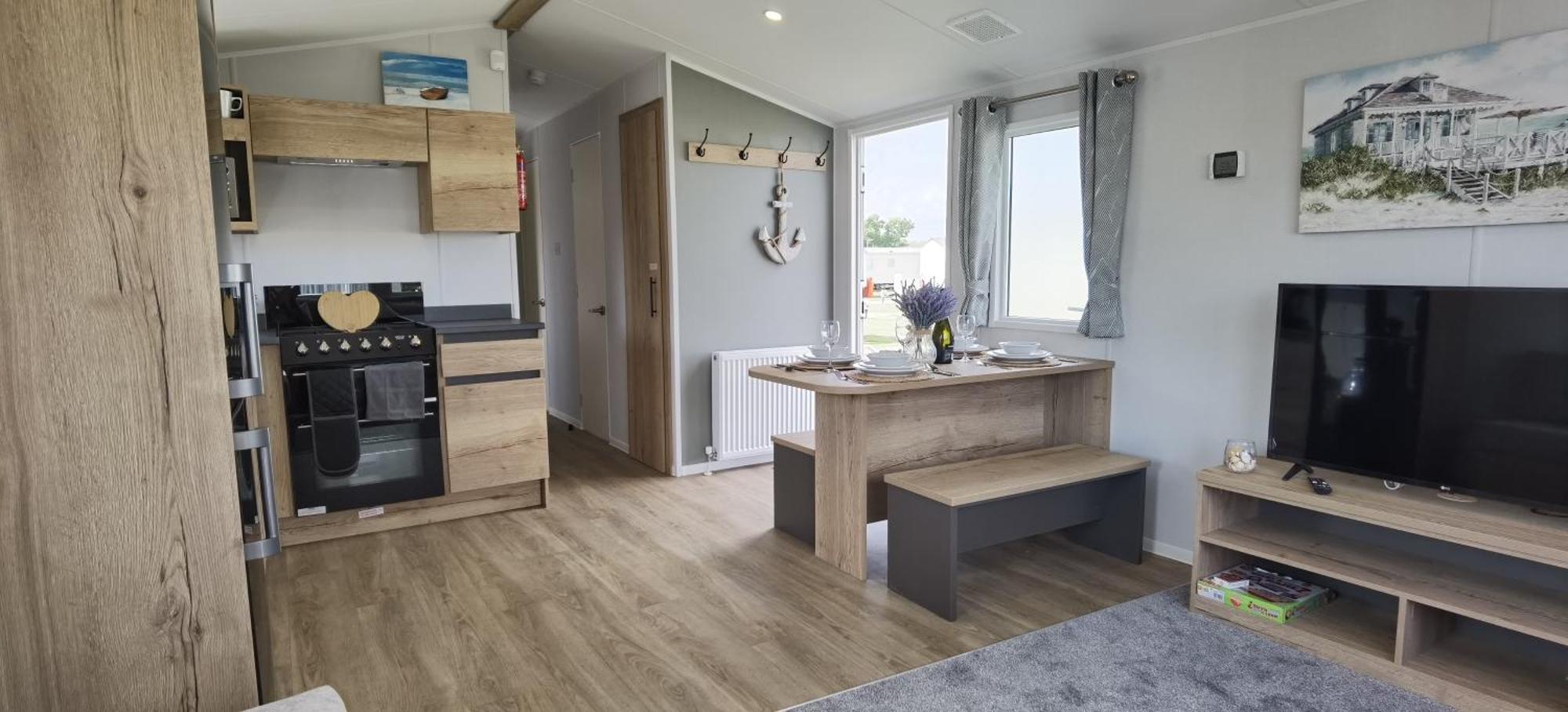 Campsite Big Boss Caravan-camber Sands, Free Wi-fi, Netflix, Parking Camber
